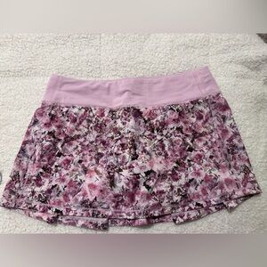 Lululemon Play Off the Pleats Skirt in Blossom Spritz Multi